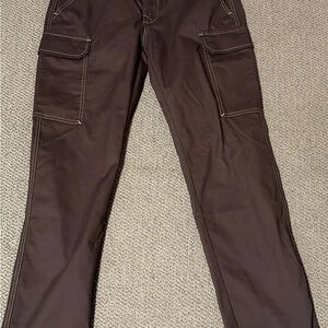 True Religion Chocolate Cargo Pants